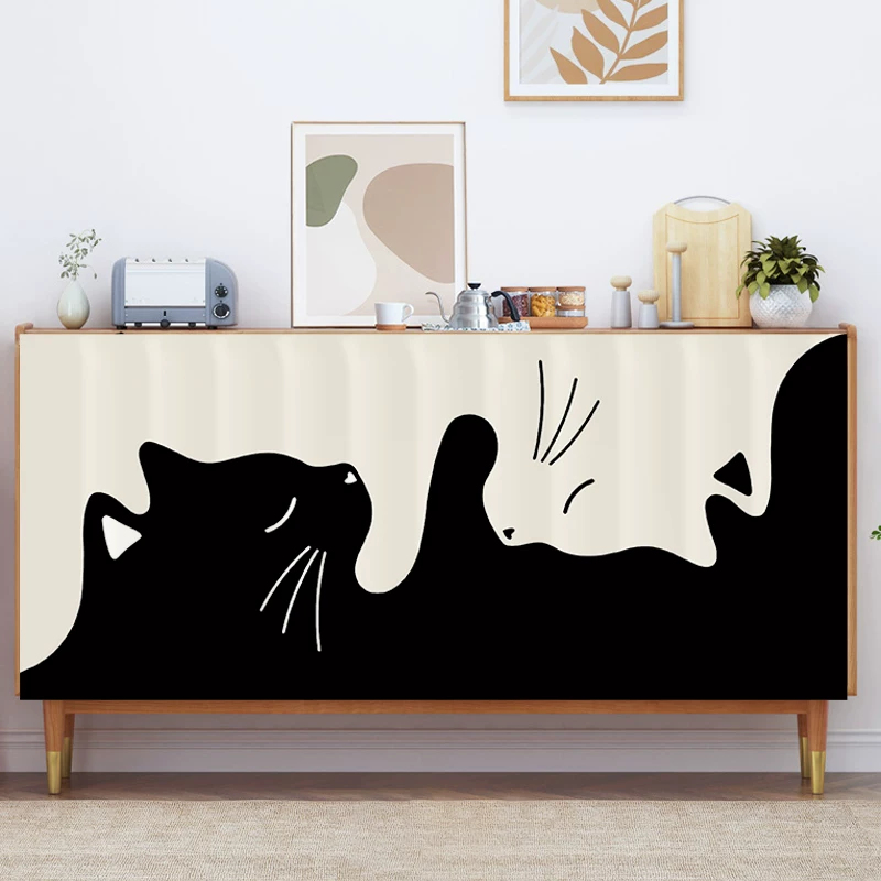 Korean Kitchen Gadgets - Korean Style Simple Brush Fan Cabinet