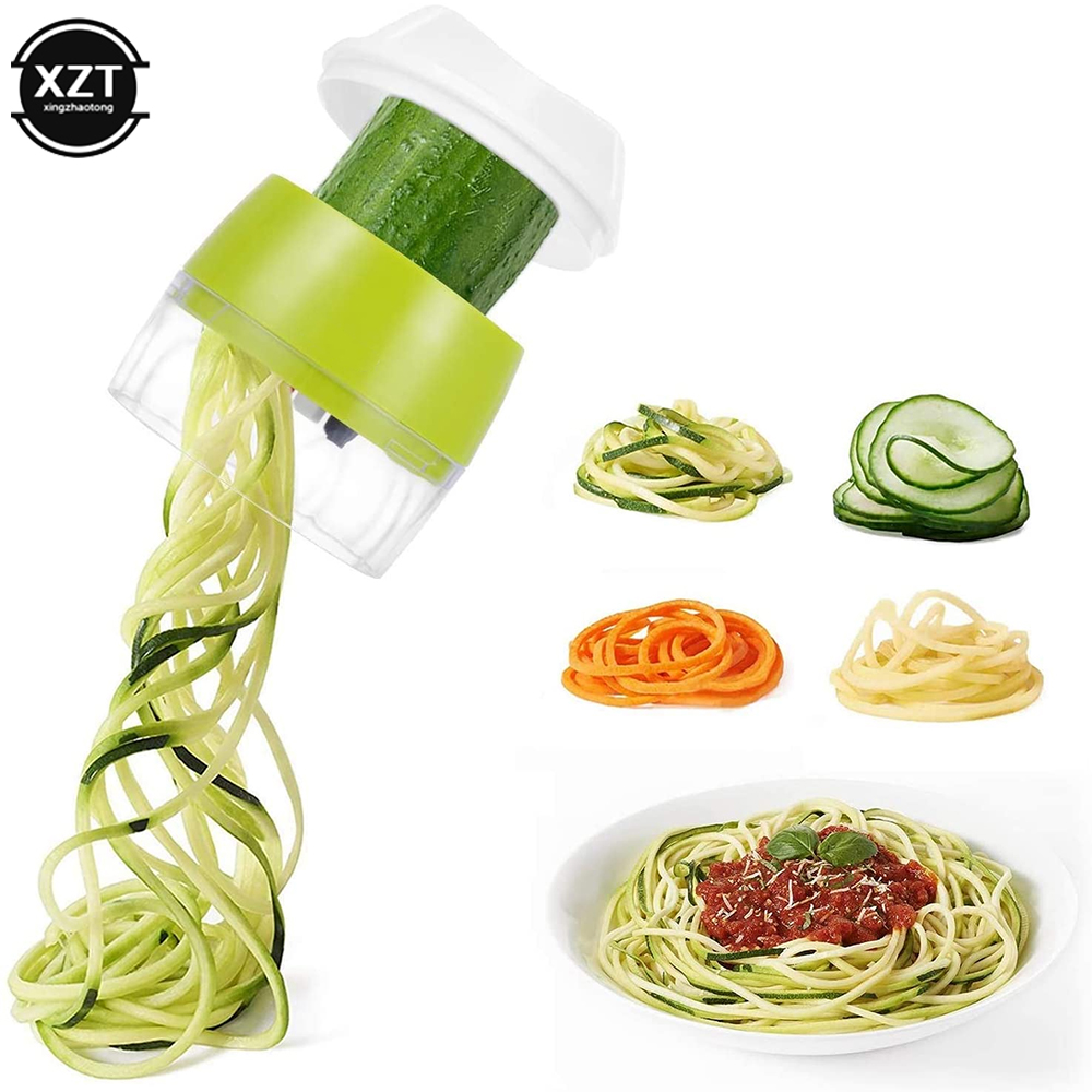 Spiralizer Vegetable Noodle - Handheld Duty Spiralizer Vegetable Slicer Vegetable