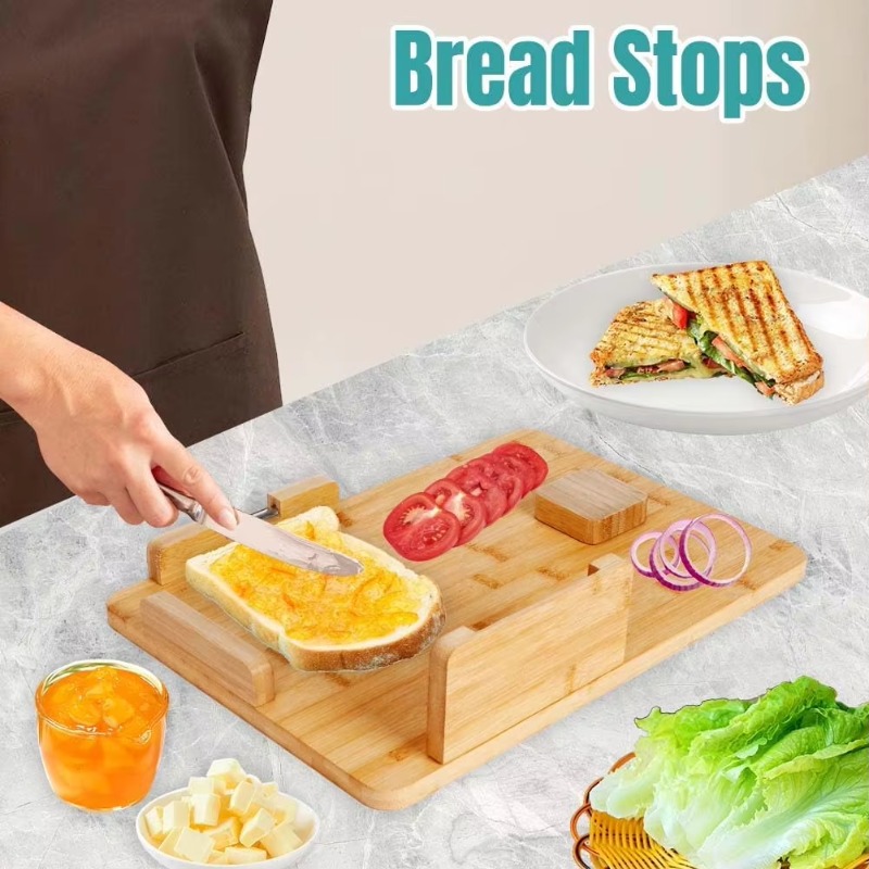 Adaptive One-Handed Cutting Bo - Bamboo Cutting Board 评论和价格