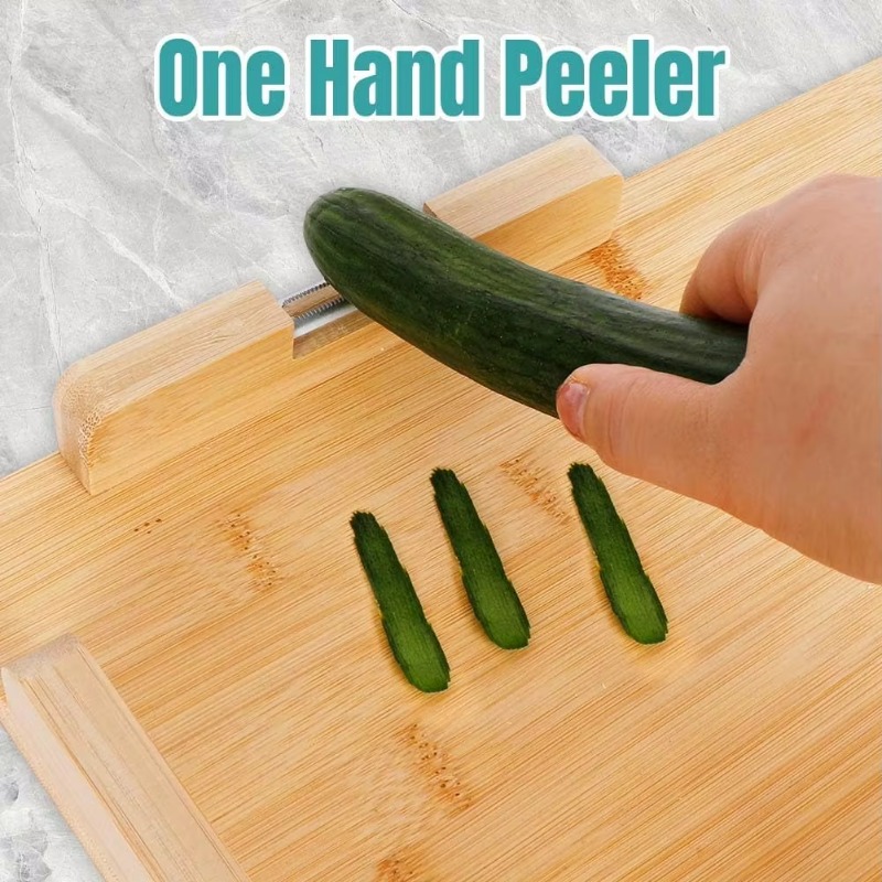 Adaptive One-Handed Cutting Bo - Bamboo Cutting Board 评论和价格