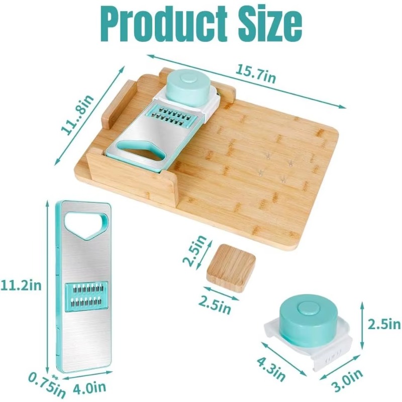 Adaptive One-Handed Cutting Bo - Bamboo Cutting Board 评论和价格