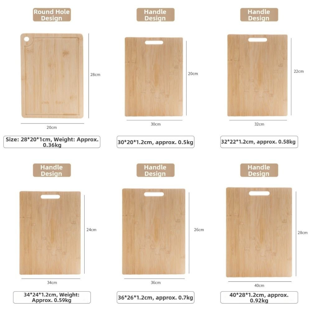 Eco-Friendly Bamboo Wooden Cut - Bamboo Cutting Board 评论和价格