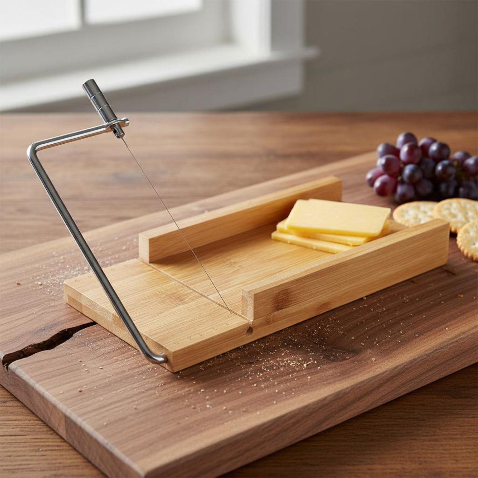 Wire Cutter Board Cuts Smoothl - Bamboo Cutting Board 评论和价格