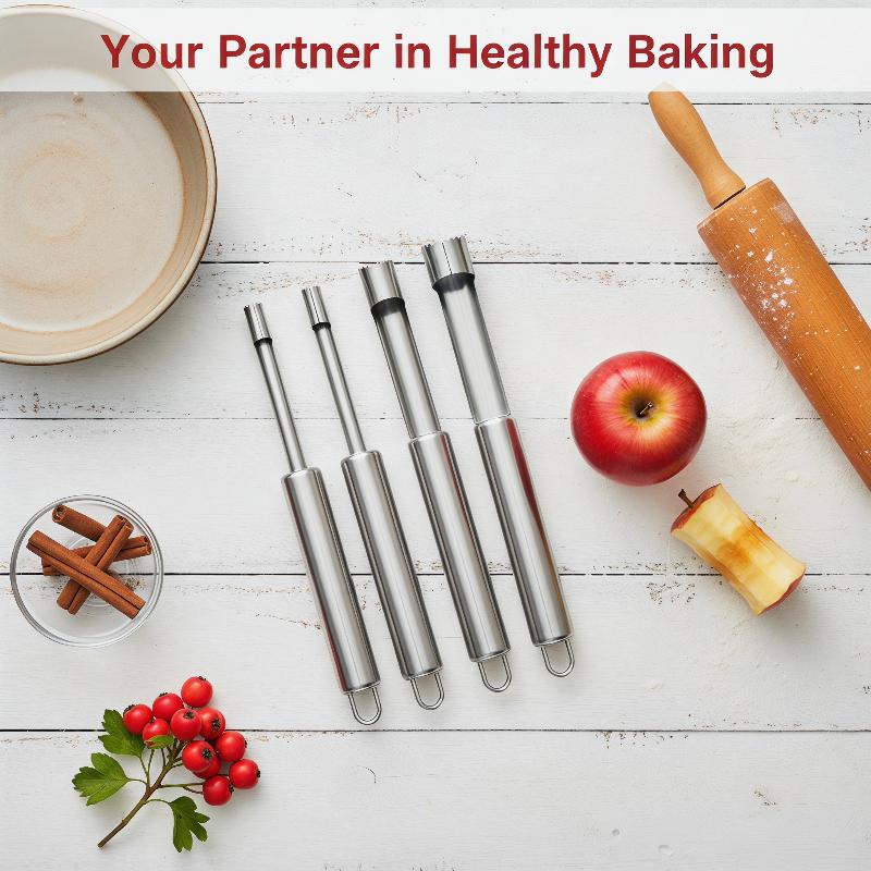 4pcs Fruit Core Remover Cutter - Kitchen Gadgets Kitchen 评论和价格