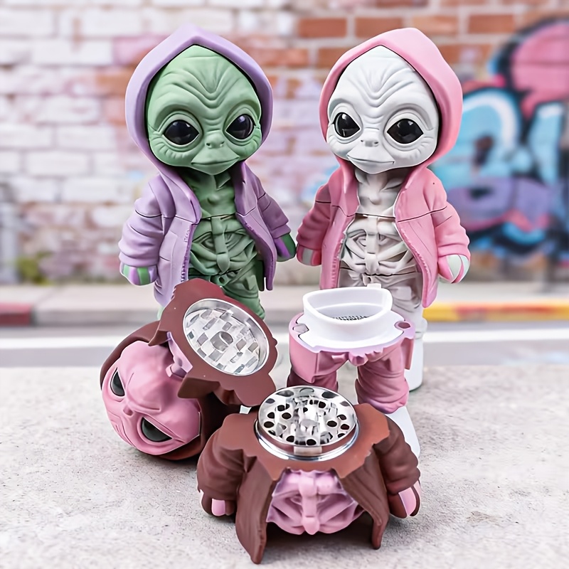 Funny Alien Herb Grinder Spice - Kitchen Gadgets Wholesale 评论和价格
