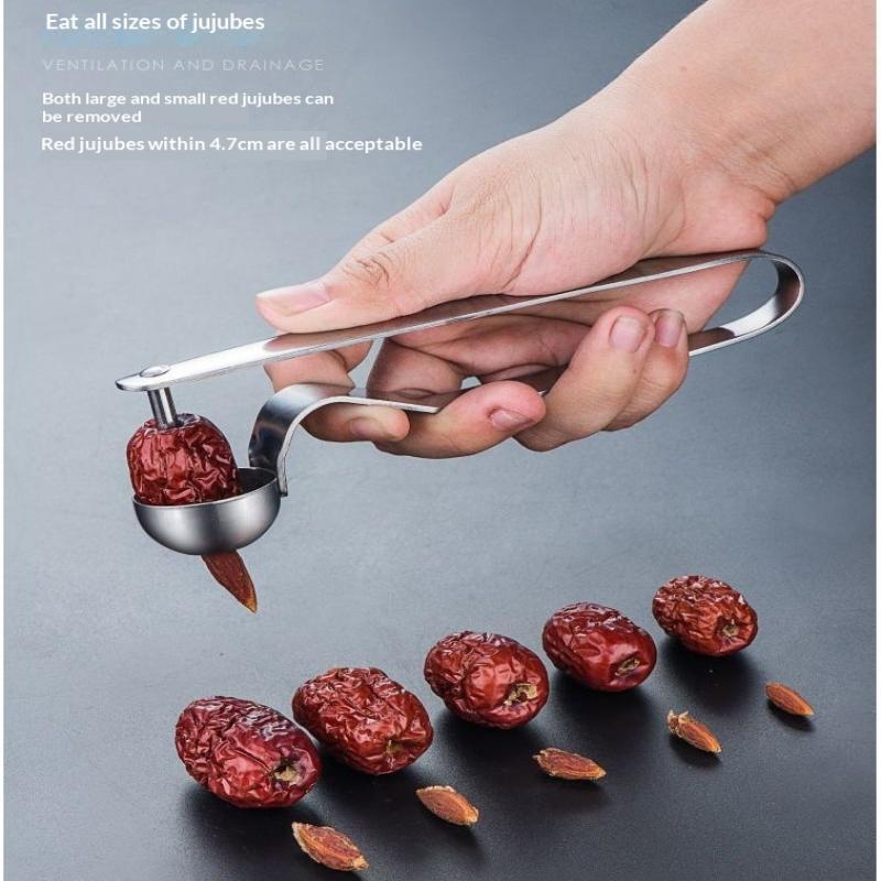 Stainless Steel Red Date Pitte - Kitchen Gadgets Kitchen 评论和价格