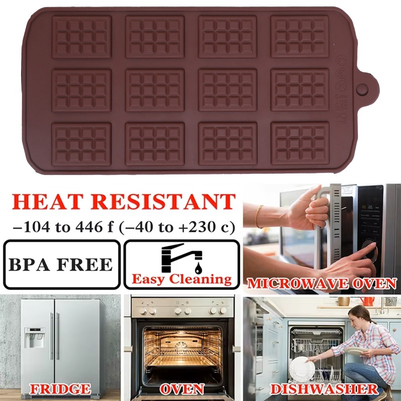 Silicone Chocolate Mold 12 Eve - Kitchen Gadgets Wholesale 评论和价格