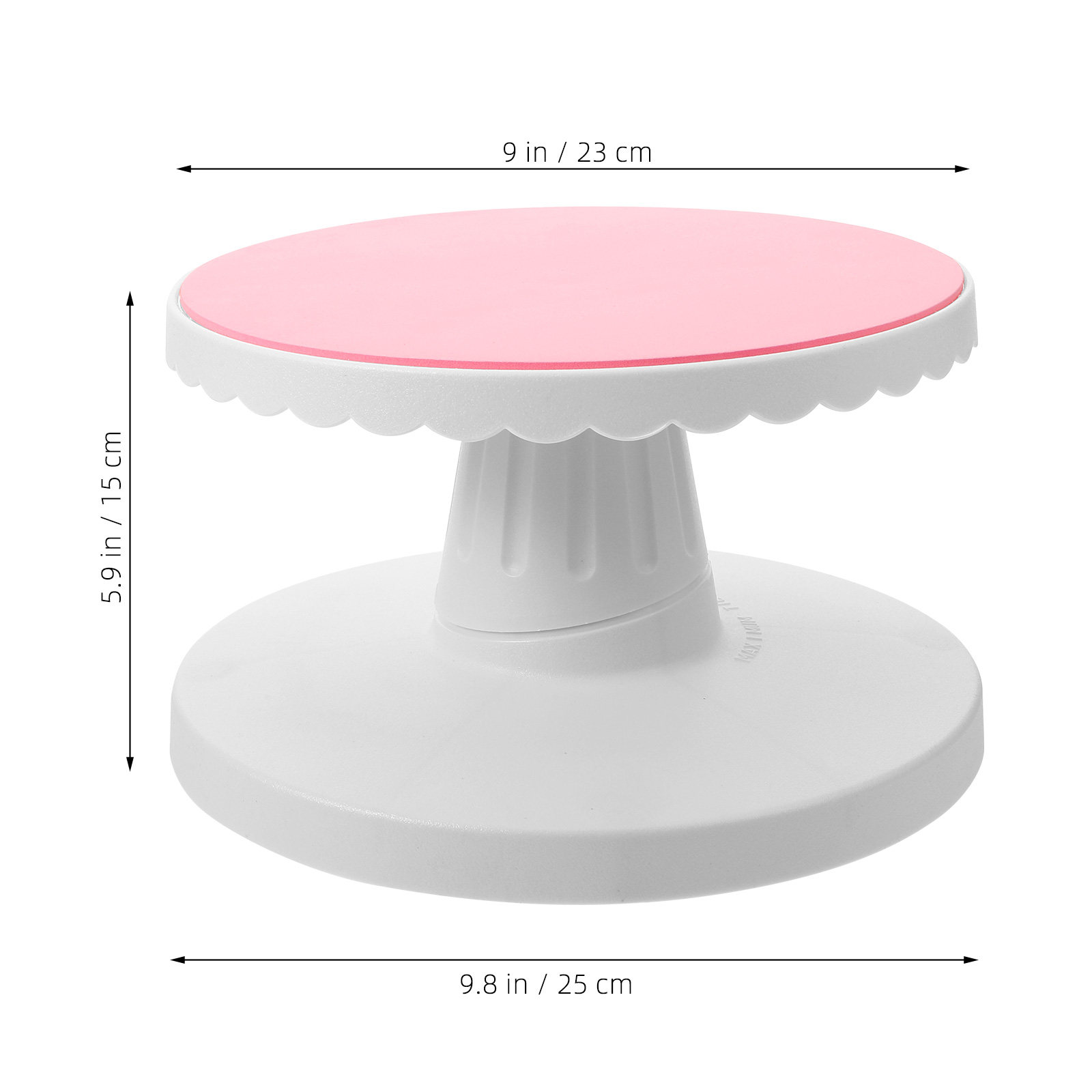 Premium Plastic Cake Turntable - Cake Decorating Turntable 评论和价格