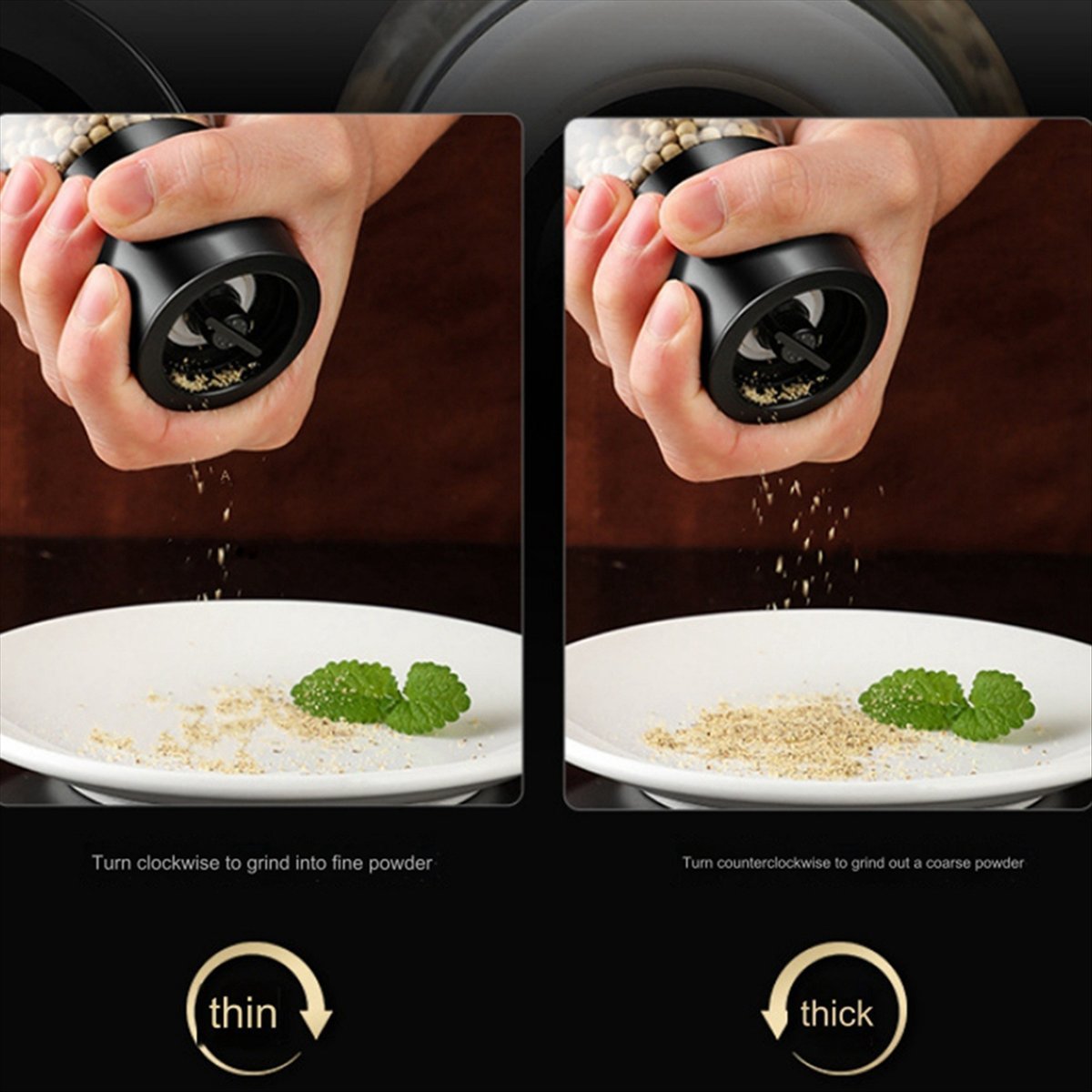 [Promotions]Manual Salt Pepper - Kitchen Gadgets Kitchen 评论和价格