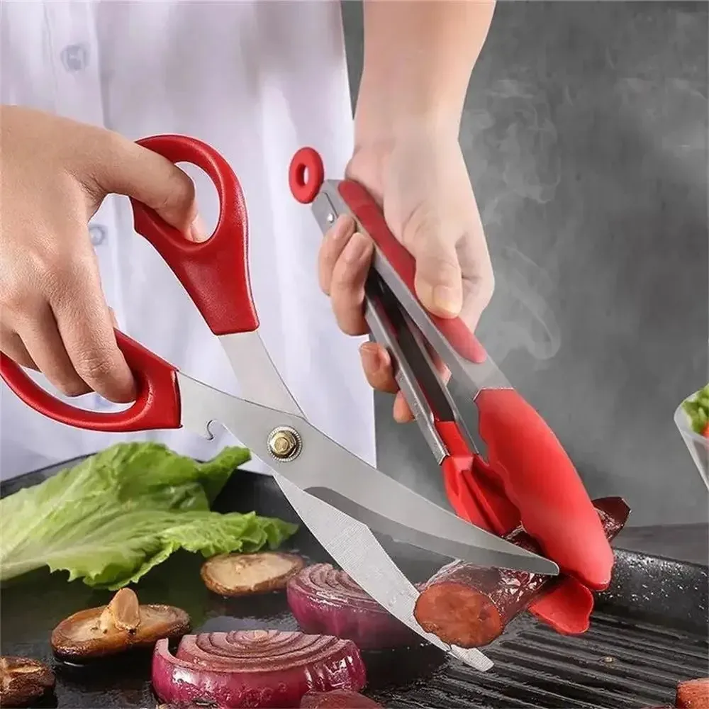 Stainless Steel Barbecue Sciss - Korean Kitchen Gadgets 评论和价格