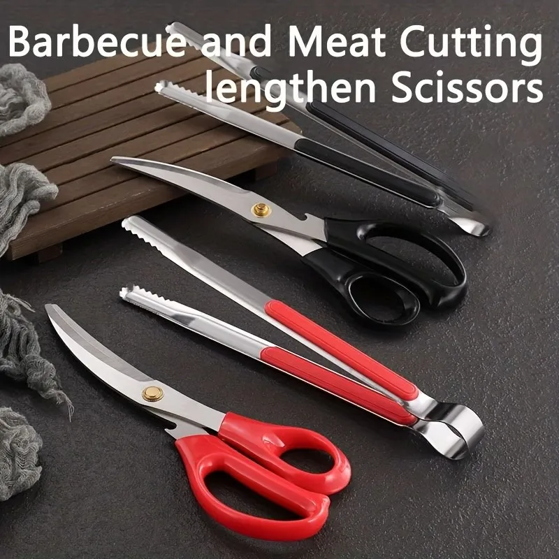 Stainless Steel Barbecue Sciss - Korean Kitchen Gadgets 评论和价格