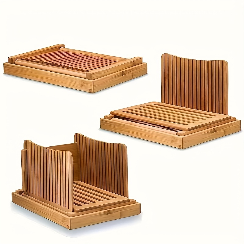GloBamboo Bamboo Bread Slicer  - Bamboo Cutting Board 评论和价格