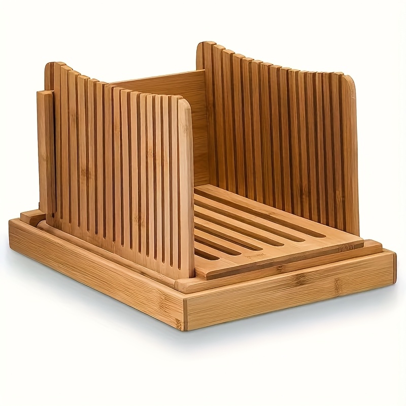 GloBamboo Bamboo Bread Slicer  - Bamboo Cutting Board 评论和价格