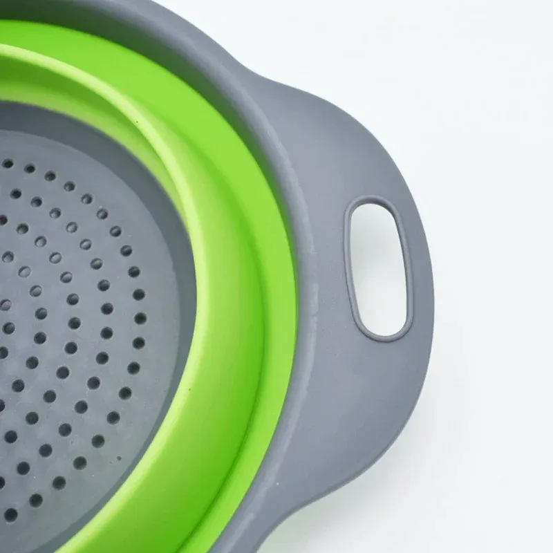 1Pc Foldable Silicone Strainer - Kitchen Gadgets Kitchen 评论和价格