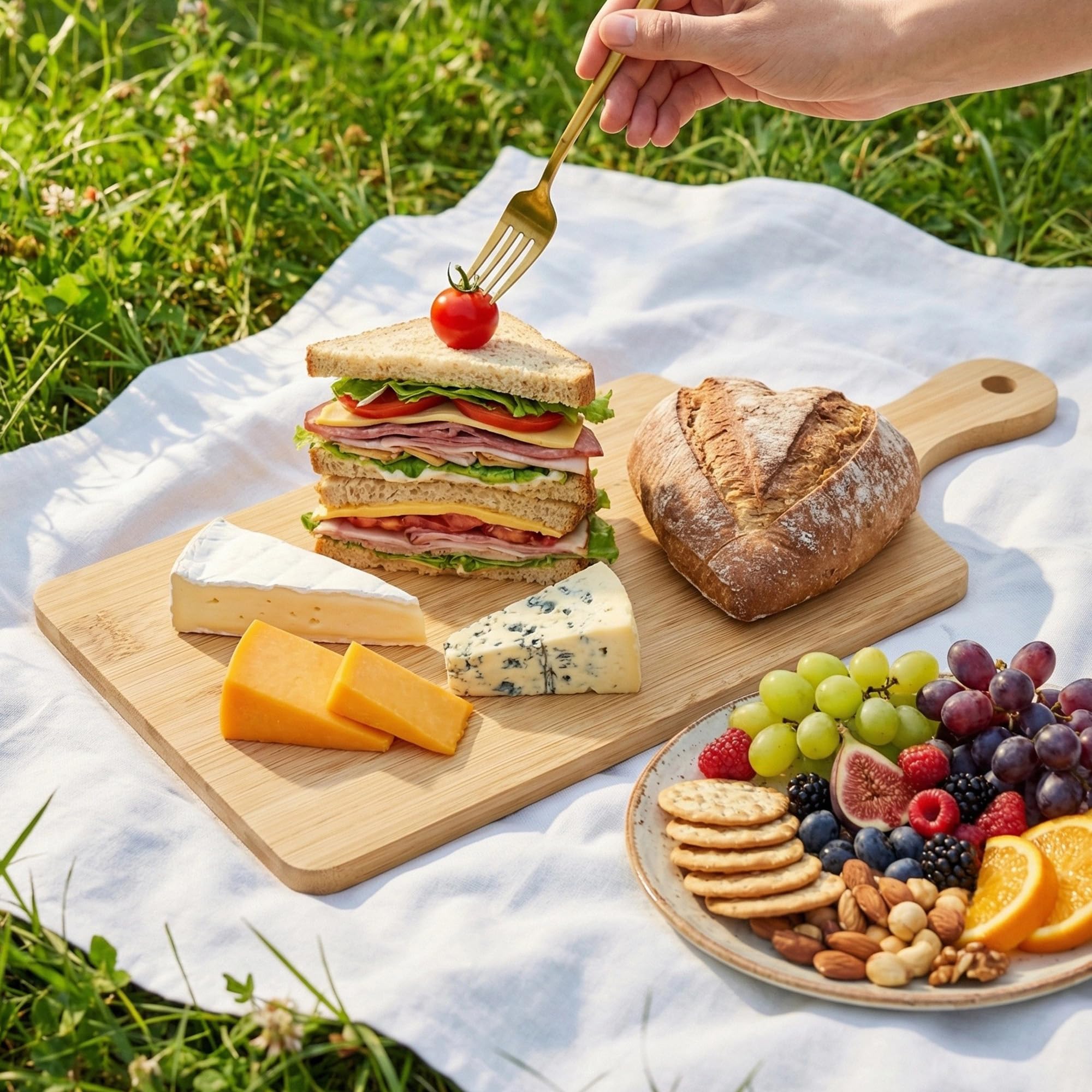 Camping Cookware Bamboo Cuttin - Bamboo Cutting Board 评论和价格