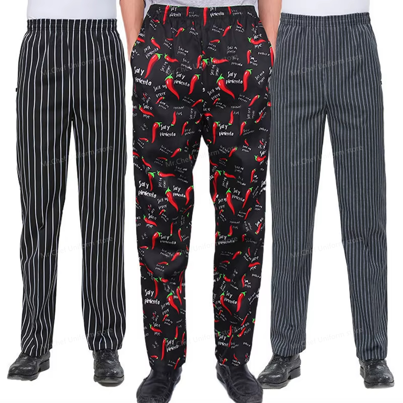 Chef Pants for Men Restaurant  - Kitchen Gadgets Pakistan 评论和价格